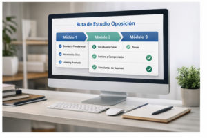 Plan de estudio estructurado para opositores