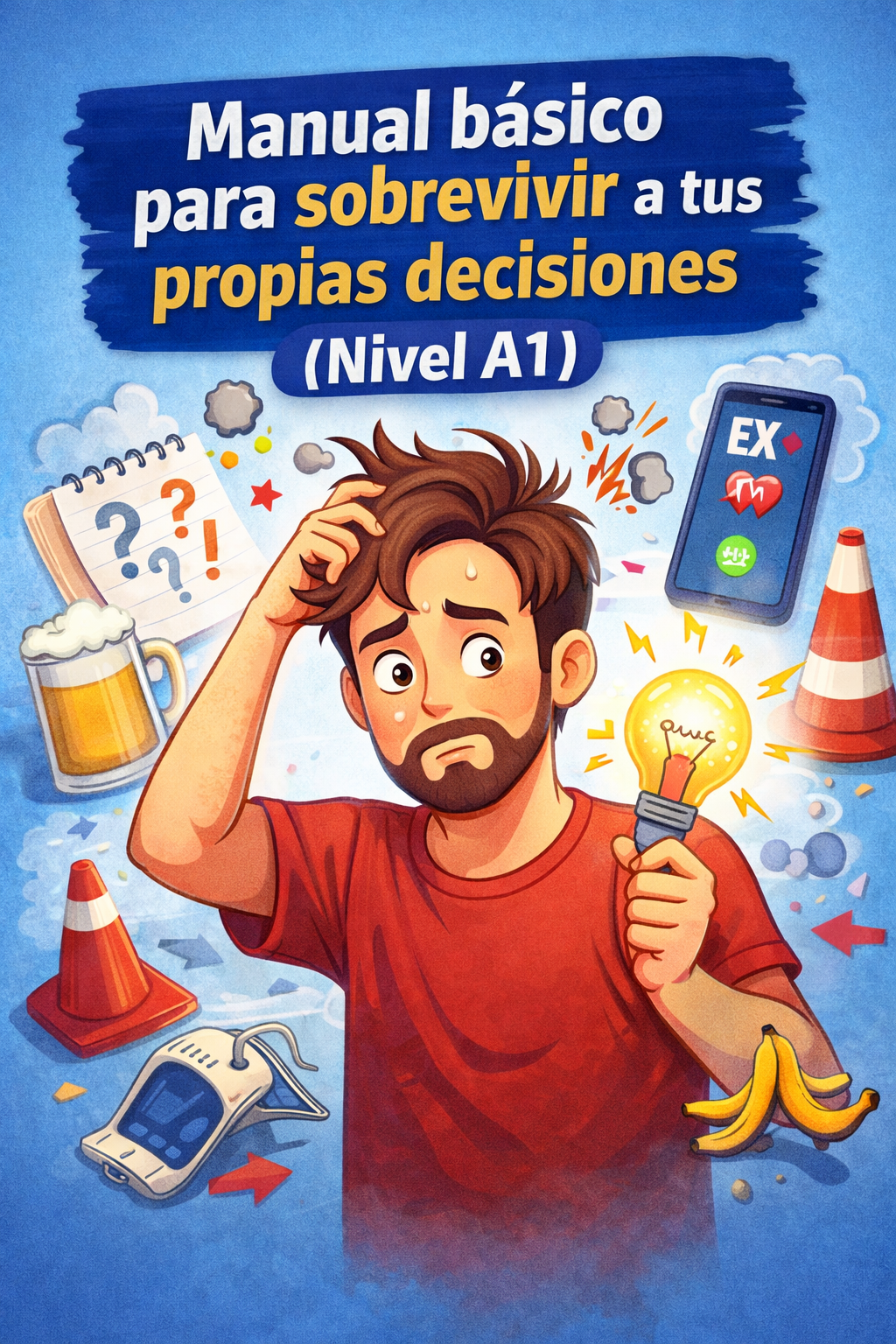 Manual básico para sobrevivir a tus propias decisiones (Nivel A1)